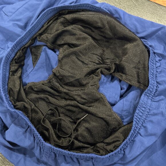 Patagonia Swim Trunks Mens XL Baggies Shorts Blue Mesh Lined 58032 Stretch - Picture 6 of 9